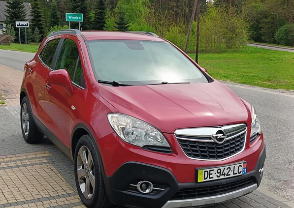 Opel Mokka cena 40900 przebieg: 168975, rok produkcji 2014 z Połaniec małe 352